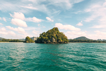 Railay west beach located at the Noppharat Thara Beach National Park in Krabi province, Thailand.