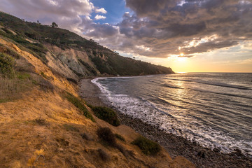 Bluff Cove at Sunset