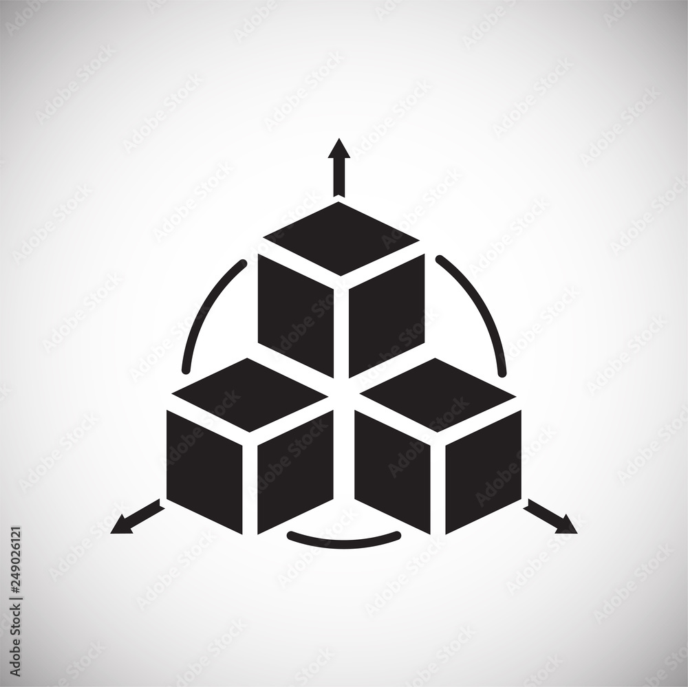Poster virtual reality tour icon on white background for graphic and web design, modern simple vector sign.