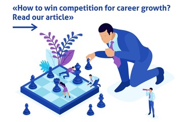 Isometric Set Concept Big Business, Chess Game