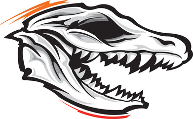 Dinosaur skull
