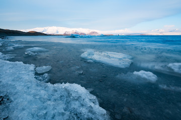 Gletscherlagune Jökulsárlón in Island