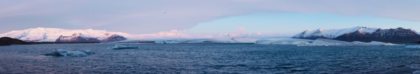 Gletscherlagune Jökulsárlón in Island