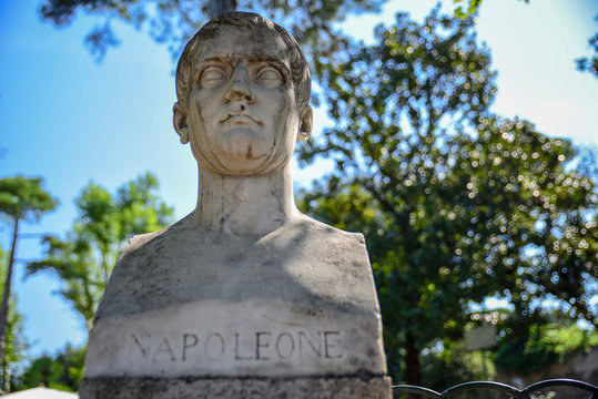 Napoleon Bonaparte, General and French Emperor, sculptural representation