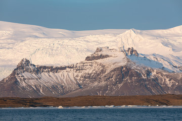 Gletscherlagune Jökulsárlón in Island