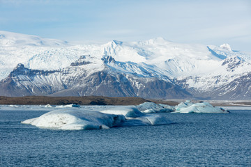 Gletscherlagune Jökulsárlón in Island