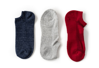 Sock on isolated white background