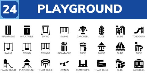 playground icon set