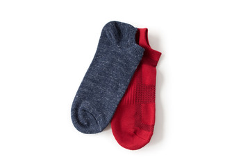 Sock on isolated white background