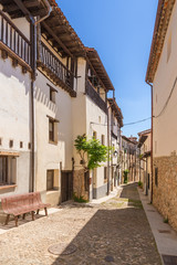 Covarrubias, Spain. Street of the medieval city