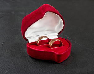 Two wedding rings