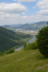 Fototapeta na wymiar view from mountain