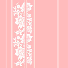 Traditional Japanese Pink Background Template, The Flowers Texture