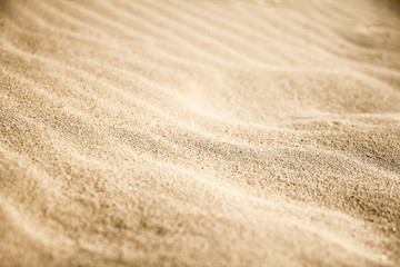 Fototapeta na wymiar Beautiful sand near the sea on nature background