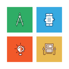 ENGINEERING LINE ICON SET