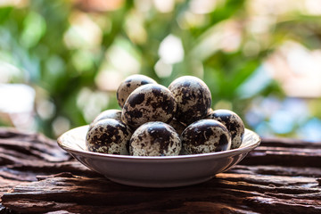 Quail eggs