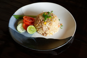 rice with chicken and vegetables