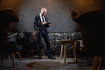 portrait of a young businessman