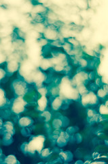 Bokeh light outdoor sunrise