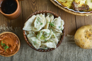 Russian  classic Siberian Pelmeni