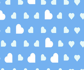 Heart figures background, wallpaper. Valentine's day concept.