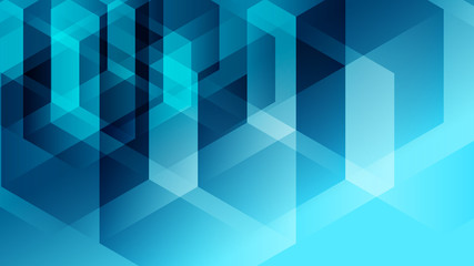 Abstract blue light and shade creative background. Vector illustration.