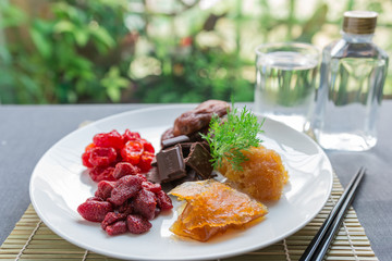 Mixed dried fruits