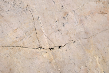stone with cracks on the surface