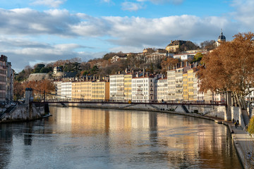 Lyon Rhona river