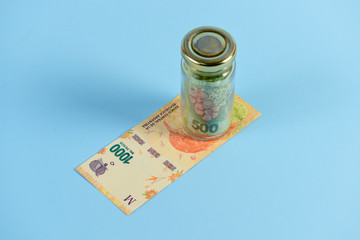 American dollar bill, saving concept