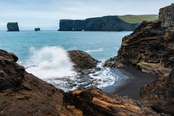 Fototapeta na wymiar South coast of Iceland
