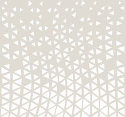 Abstract geometric hipster fashion design print triangle pattern