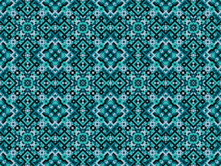 Geometric Ethnic Style Vector Seamless Pattern