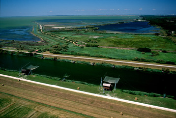 la laguna a Comacchio