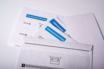 In Deutschland wird bei Wahlen immer mehr die Möglichkeit der Briefwahl genutzt