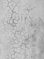 The Cracks Texture . Cracked Concrete . Cracked white Wall