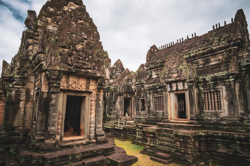 Naklejka premium Banteay Srei - Tempel in Kambodscha