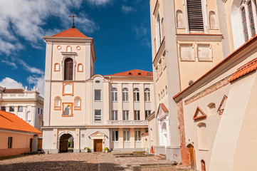 Kaunas Priest Seminary. Church of Holy Trinity in Kaunas is a part of the seminary, Lithuania.