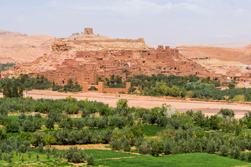 Fototapeta na wymiar Ksar Ait-Ben-Haddou, Ouarzazate, Morocco