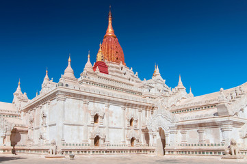 Fototapeta premium Ananda temple , Beautiful temple in Bagan , Myanmar.