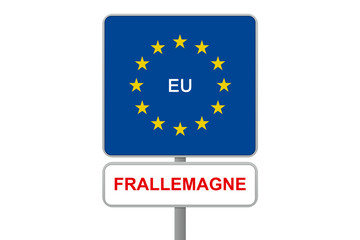 Superstaat Framanien Frallemagne Deutschland Frankreich Supermacht