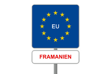 Superstaat Framanien Frallemagne Deutschland Frankreich Supermacht