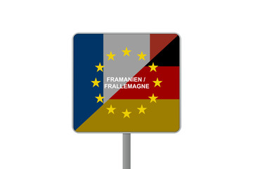 Superstaat Framanien Frallemagne Deutschland Frankreich Supermacht