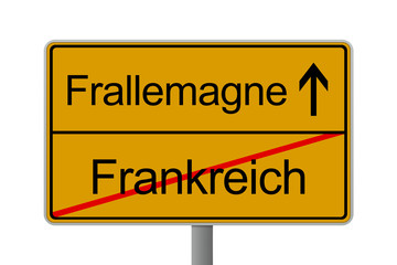 Superstaat Framanien Frallemagne Deutschland Frankreich Supermacht