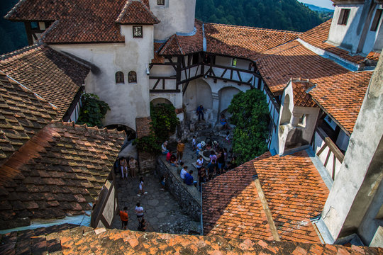 Dracula castle in Transylvania, Romania