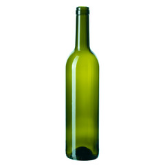 Wine green bottle 