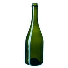 Wine green bottle 