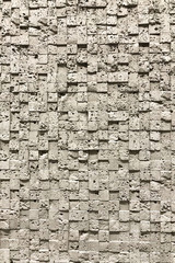 Square cube stone shape pattern wall background interion design