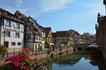 COLMAR, maison à colombage, Alsace.