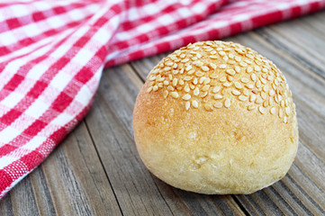 Sesame seed bun
